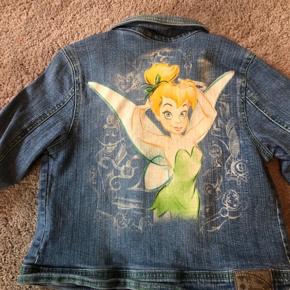 Disney Jackets & Coats Disney Tinkerbell Jean Jacket Poshmark
